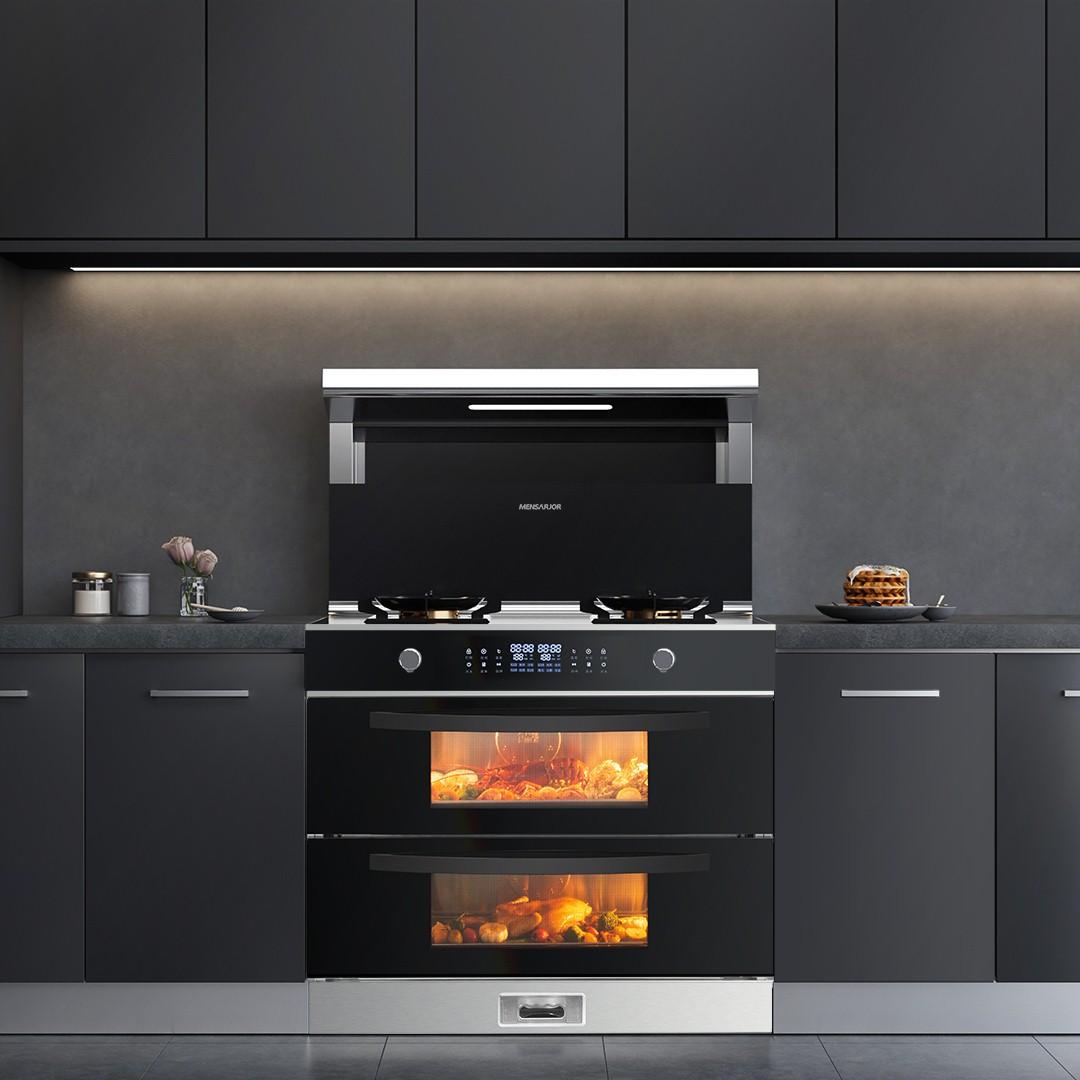 蒸烤分区丨多功能集成灶（上蒸下蒸烤款） 单集成灶